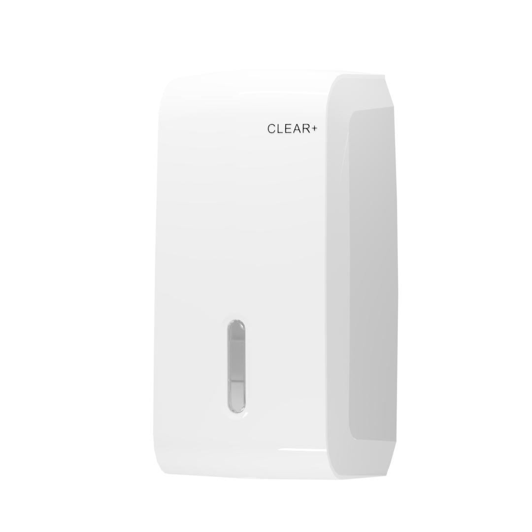 Clear+ toilet paper dispenser