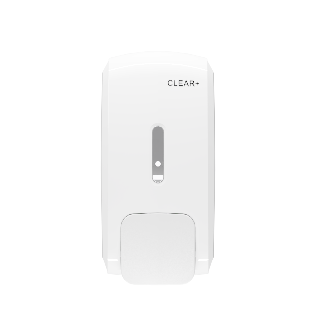 Dozownik mydła w kremie Clear+ 1000ml biały