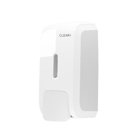 Dozownik mydła w kremie Clear+ 1000ml biały