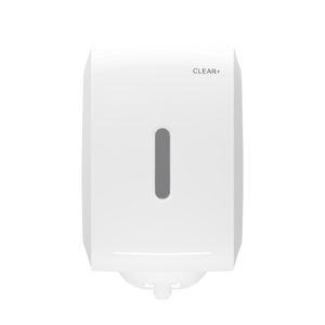 Podajnik ręczników papierowych centralego dozowania Clear+ biały