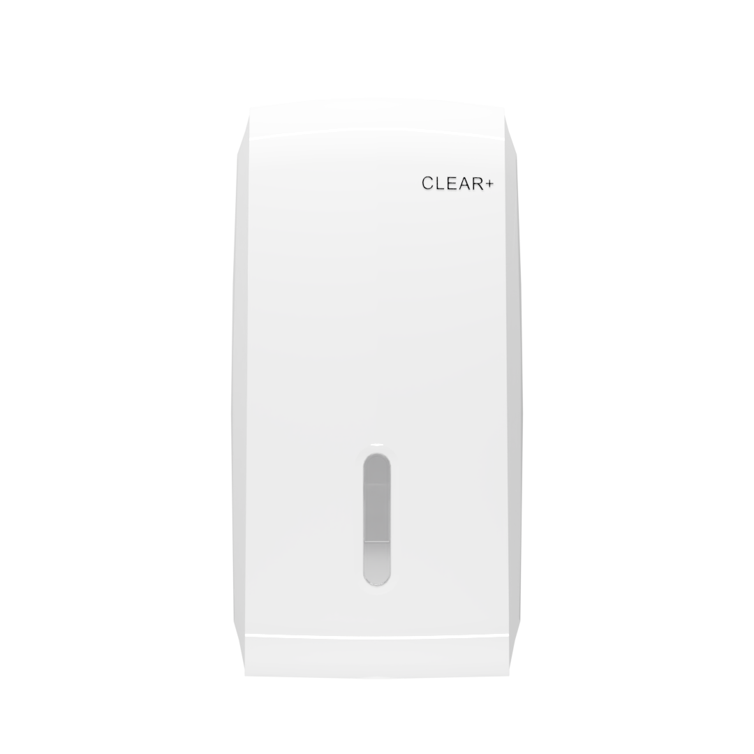 Podajnik papieru toaletowego w listkach Clear+