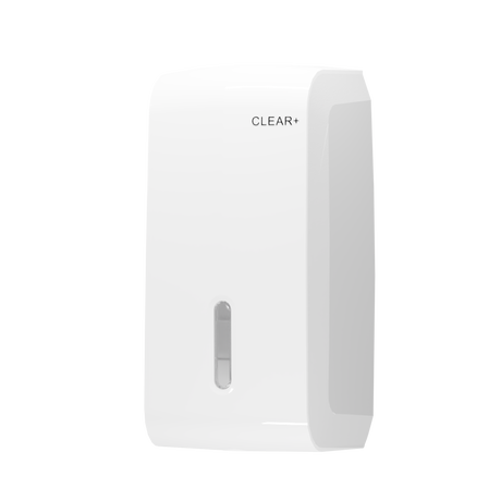 Podajnik papieru toaletowego w listkach Clear+