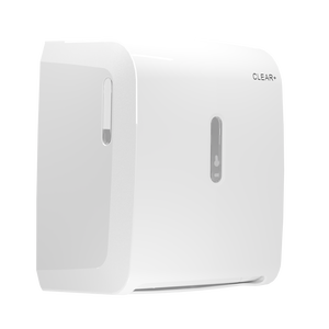 Podajnik ręczników w rolce Clear+ biały