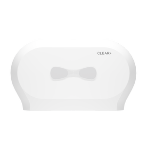 Podajnik papieru toaletowego Midi Clear+ biały