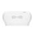 Midi Clear+ white toilet paper dispenser