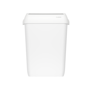 Kosz na śmieci Clear+ 23l biały