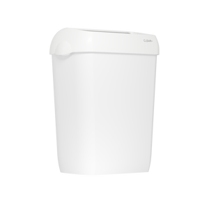 Kosz na śmieci Clear+ 23l biały