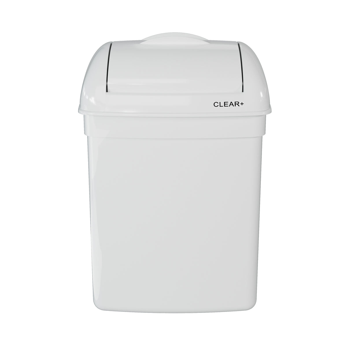 Kosz na śmieci Clear+ 8l biały
