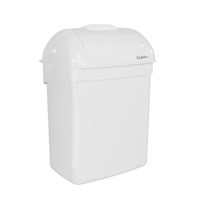 Kosz na śmieci Clear+ 8l biały