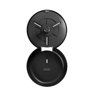 Podajnik papieru toaletowego Jumbo Clear+ EcoBlack (220mm) czarny
