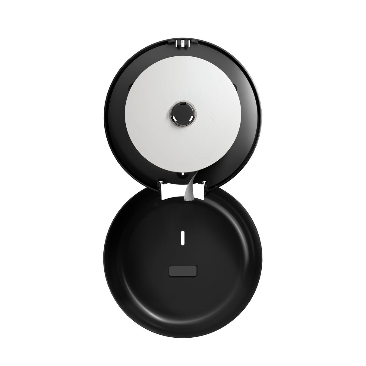 Podajnik papieru toaletowego Jumbo Clear+ EcoBlack (220mm) czarny