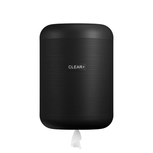 Podajnik ręczników papierowych centralnego dozowania Clear+ EcoBlack czarny