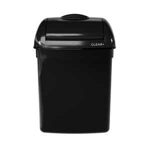 Kosz na śmieci Clear+ EcoBlack 8l czarny