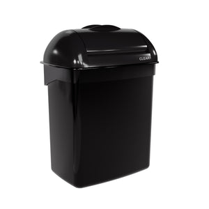 Kosz na śmieci Clear+ EcoBlack 8l czarny