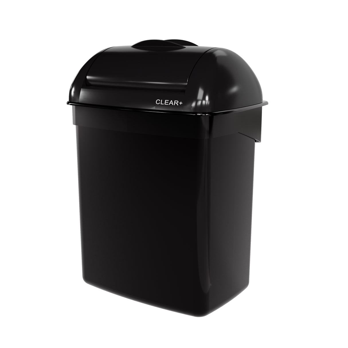 Kosz na śmieci Clear+ EcoBlack 8l czarny