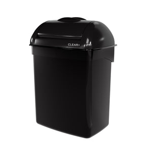 Kosz na śmieci Clear+ EcoBlack 8l czarny