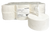 Papier toaletowy centralnego dozowania Clear+, 12 rolek
