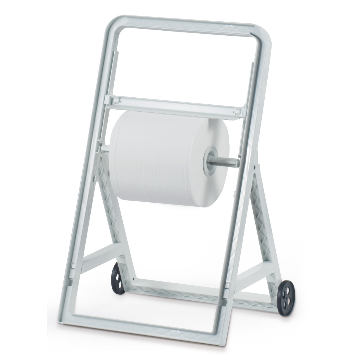 Stojak na czyściwo papierowe Clear+ biały