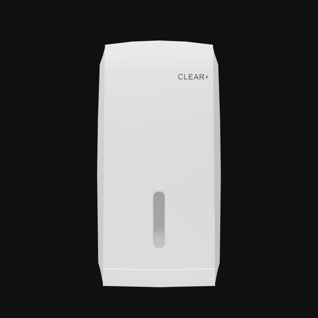 Podajnik papieru toaletowego w listkach Clear+