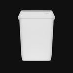 Kosz na śmieci Clear+ 43l biały